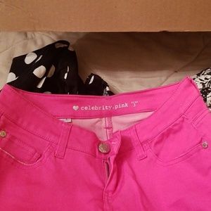 Pink jeans